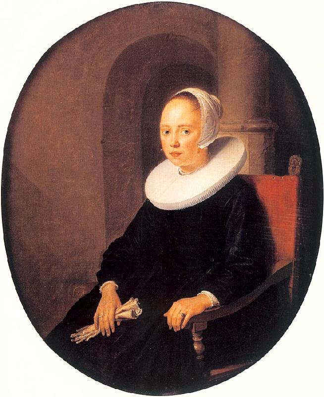 DOU, Gerrit Portrait of a Woman Germany oil painting art